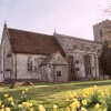 All Saints Church, the village of Gazeley, Suffolk