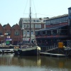 The Audrey moored in Hull Marina
