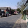 The village of Burley, New Forest, Hampshire