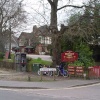 A public house in the village of Burley, New Forest, Hampshire