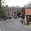 The village of Burley, New Forest, Hampshire