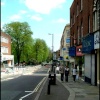 Hanover buildings leading to shopping centre East-Street or Hounwell Park