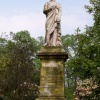 In the midst of the beautiful Palmerston Park stands this memorial to the man.