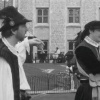 The sword fighters at the Tower of London