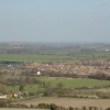 Village of Barton-le-Clay taken from Sharpenhoe Clappers