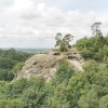 The Grotto and Arch from the Swiss Bridge at Hawkstone Park.