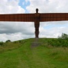 Angel Statue near A1 in Gateshead
