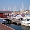 Boarding point for cruisers. Port Solent