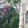 York Minster - Looking down 'Museum Street' from the Central Tower