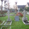 The churchyard at St Mary's Church, Wheatley, Oxfordshire