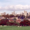 Arundel Castle from the valley below.