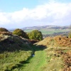 The landscape over Baslow, Derbyshire