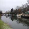 Boat on The Grand Junction Canal at Alperton