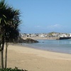 St Ives Harbour from Porthminster Beach - Taken in October 2004