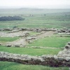 Ruins of the Roman fort at Housesteads on Hadrian's Wall