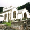 Selworthy Church on Exmoor from 1999