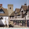 Street from the Town Square leading to the Church, Much Wenlock, Shropshire