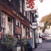 The Red Lion pub in Arundel on the street that runs by the castle.