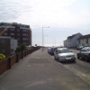 On the way to Seaford Beach. That's the ocean in the background.