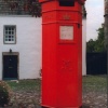 Victorian Postbox in the picturesque village of Falkland, Fifeshire Scotland