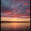 Sunset over the Flash.