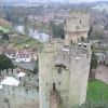 A view from the tower of Warwick Castle