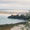 Porthmeor Beach & the Tate Modern. Taken in September 2004