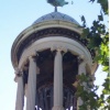 The Top of The Mayflower Memorial, near the docks Southampton
