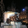 London at night