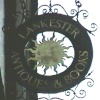 Lankester Antiques and Books sign, Saffron Walden, Essex.