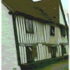 Medieval timber framing on a home in Ickleford, near Saffron Walden, Essex.