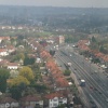 View from Tolworth tower looking towards new malden following the A3
