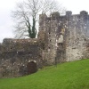 Okehampton Castle in Devon