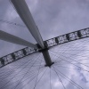 A unique view of the London Eye