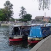 Narrow boats - Stratford-upon-Avon Canal Basin