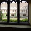 Magdalen College - Window onto the Cloister Quadrangle
