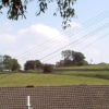 Looking at Denholme from backyard garden of friends