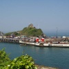 The Waverly in dock, Ilfracombe harbour