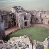 Raglan Castle, Usk, Monmouthshire, Wales