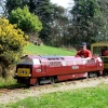 The Fun Train at Royal Victoria Country Park, Hampshire.