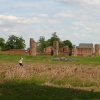 Ruins of the house.