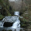 Waterfalls at Watersmeet, Lynton, Exmoor.
