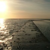 Sandylands promenade at Morecambe, Lancashire