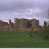 Kenilworth Castle, Warwickshire. Looking over the great lake