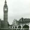 Big Ben and Westminster Bridge from the South Bank: London