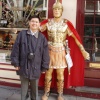 It's me with the man in York