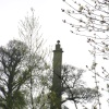 Monument at Wick Hill, Chippenham, Wiltshire. Spring 2005