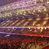 Millennium Stadium, Cardiff. Inside during the Tsunami benefit concert 22/01/05