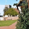 High Street, Southwick. View towards St James' church