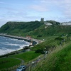 Scarborough, North Yorkshire - South bay at night